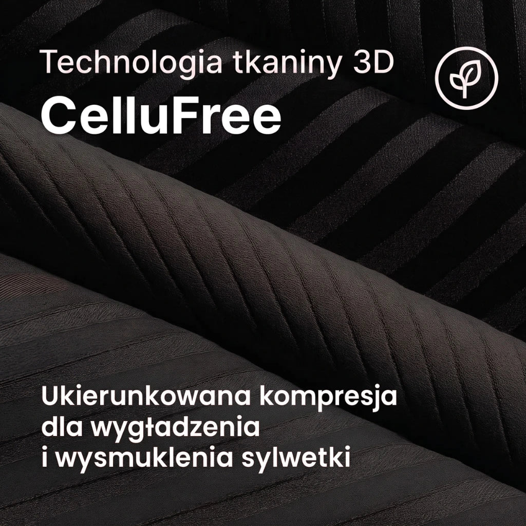 Cellufree - Krótkie antycellulitowe leginsy na lato