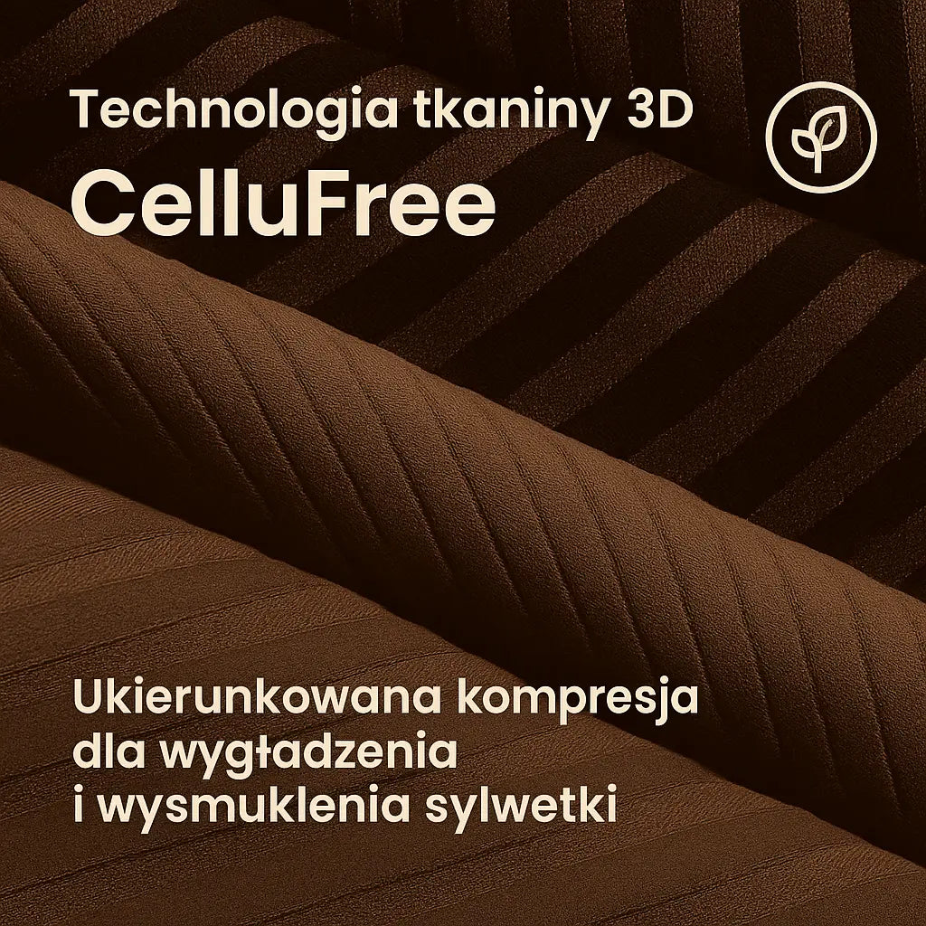 Cellufree - Krótkie antycellulitowe leginsy na lato