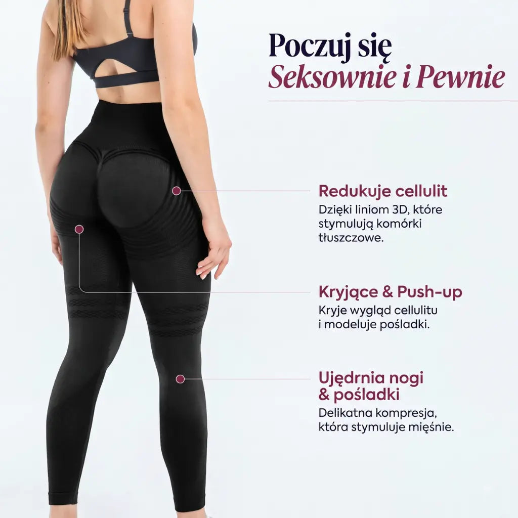 CelluFree  – legginsy antycellulitowe wysmuklające sylwetkę