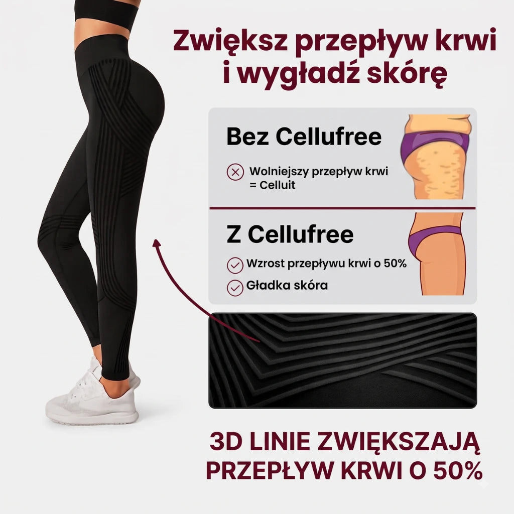CelluFree  – legginsy antycellulitowe wysmuklające sylwetkę