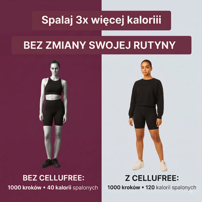 Cellufree - Krótkie antycellulitowe leginsy na lato