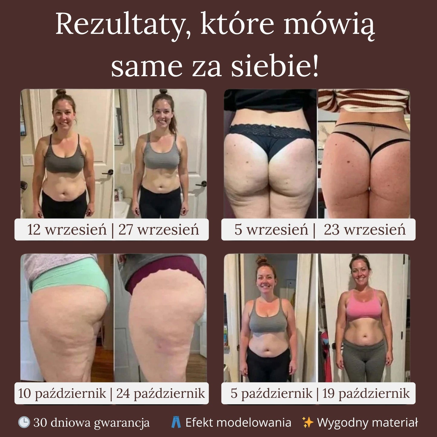 Cellufree - Krótkie antycellulitowe leginsy na lato